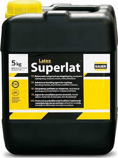 Superlat Latex Βελτιωτικό Κονιαμάτων 5 kg 