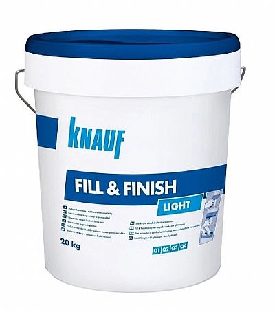 Knauf Fill & Finish Light Υλικό Γεμίσματος & Σπατουλαρίσματος 20 kg