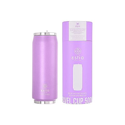 Estia Θερμός Travel Cup Save The Aegean 500ml Fjord Grey