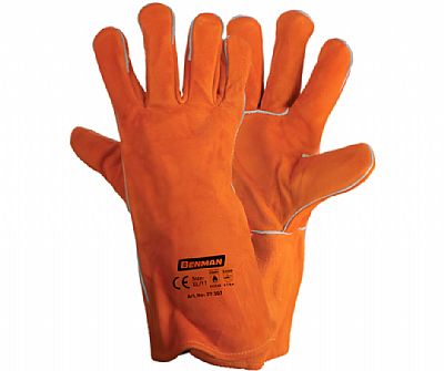 ΓΑΝΤΙΑ ΔΕΡΜΑΤΙΝΑ ΗΛΕΚΤΡΟΣΥΓΚΟΛΛΗΣΗΣ 35cm XXL