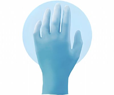 ΓΑΝΤΙΑ ΜΙΑΣ ΧΡΗΣΗΣ ΝΙΤΡΙΛΙΟΥ ΧΩΡΙΣ ΠΟΥΔΡΑ (ΜΠΛΕ) L 