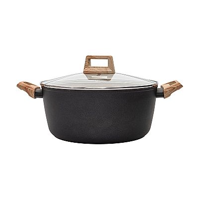 ΚΑΤΣΑΡΟΛΑ EARTH ΑΝΤΙΚΟΛΛΗΤΙΚΗ ΠΡΕΣΣΑΡΙΣΤΟΥ ΑΛΟΥΜΙΝΙΟΥ 28cm 6.9lt